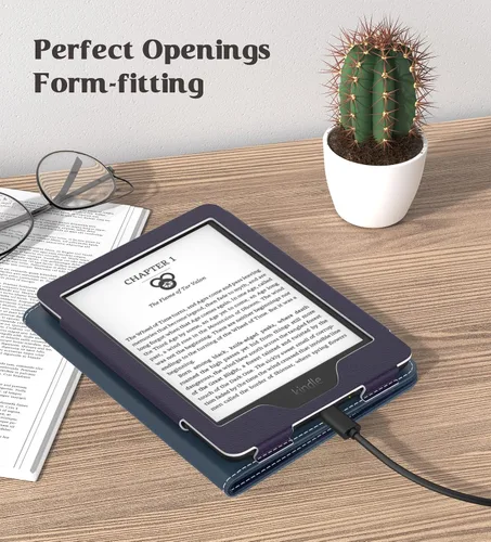 Miniatura 8 de MoKo Funda para Kindle de 6 pulgadas (11ª generación, versión 2024/2022)/(10ª/8ª generación, 2019/2016), carcasa de poliuretano ultraligera