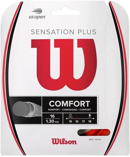 Miniatura 10 de Wilson Sensation - Juego de cuerda para raqueta de tenis y carrete de 200 m Blanco