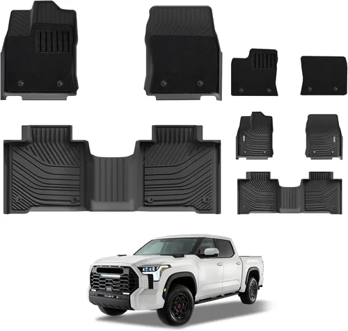 Miniatura 30 de 3W Alfombrilla de carga personalizada para Toyota Sienna 2021-2026, alfombrilla de maletero TPE para Sienna 7 asientos y 8 asientos, accesorios