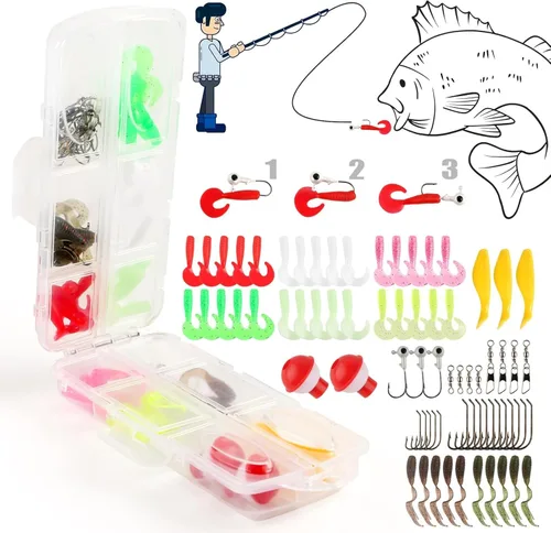 Miniatura 5 de Carrete telescópico de caña de pescar, carrete giratorio de caña de pescar ultraligero con bolsa de aparejos todo en uno, accesorios de pesca