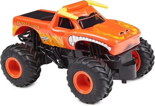 Miniatura 3 de Monster Jam, Camión monstruo oficial de El Toro Loco con control remoto para niños y niñas, escala 1:24, 2.4 GHz, juguetes para niños a partir de 4
