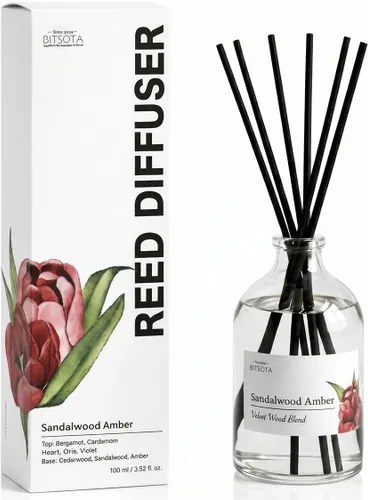 Miniatura 10 de Juego de Difusor de Varillas, Difusor Aromático Perfumado con Varillas, Difusor de Varillas de Fragancia para el Hogar para Decoración de Estantes