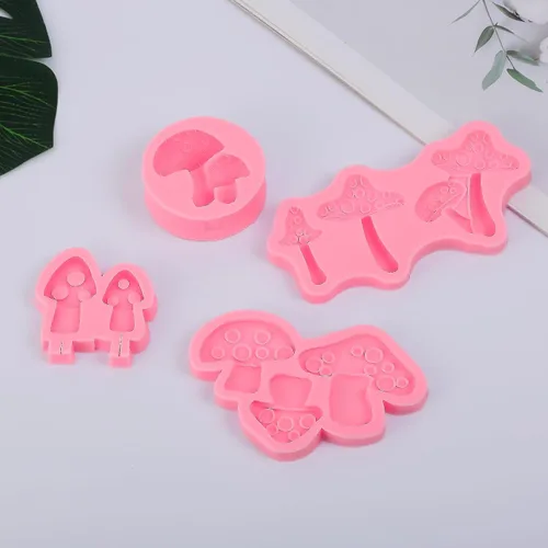 Miniatura 8 de Molde de silicona de hongos para decoración de tartas, moldes para fondant, para fiestas temáticas de bosque, baby showers, decoración de cupcakes