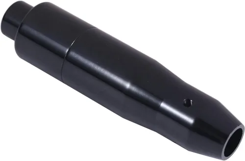 Miniatura 6 de Mango de palanca de cambios con peso de 5 pulgadas de largo con botón automático, perilla de cambio que se ajusta a la mayoría de vehículos con Negro