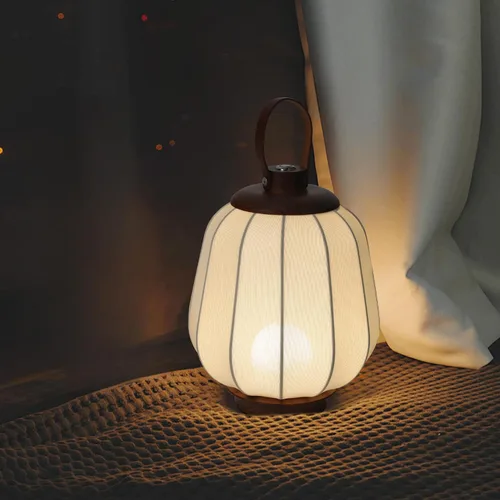 Miniatura 9 de Lámpara de mesa recargable inalámbrica, luz LED para exteriores, funciona con batería de 4000 mAh, 3 lámparas de escritorio táctiles de atenuación