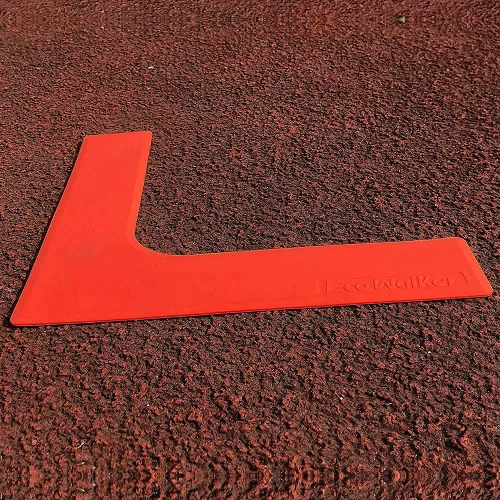 Miniatura 4 de Juego de marcadores Court Line Crea tu propia cancha de tenis de pickleball Rojo-Amarillo