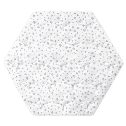 Miniatura 7 de Tapete para Corralito de 8 Paneles Azul Marino Compatible con Regalo My Play Deluxe Extra Grande Patio de Juegos Portátil, Almohadilla