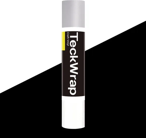 TECKWRAP Vinilo adhesivo cromado plateado reflectante para manualidades, adhesivos, bicicletas, motocicletas, cascos, buzones, cinta reflectante, 1