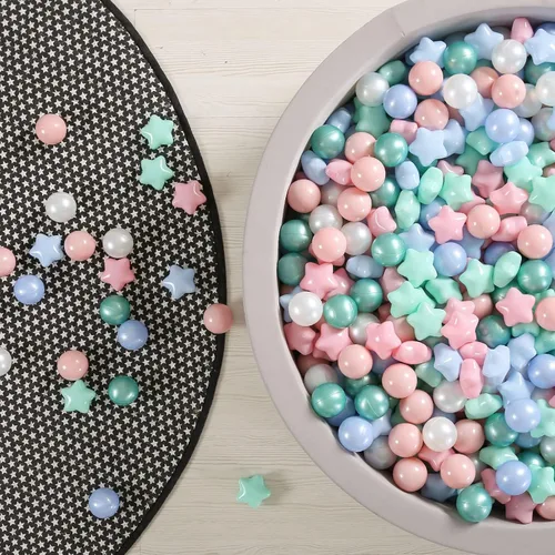 Miniatura 4 de GOGOSO 100 Pelotas de Juego No Tóxicas para Niños - Suaves, A Prueba de Aplastamiento y Sin BPA, Pelotas de Piscina de Bolas en Colores Divertidos
