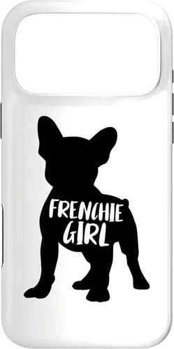 Miniatura 22 de Funda para iPhone 17 con diseño de bulldog francés con diseño divertido de Frenchie Girl