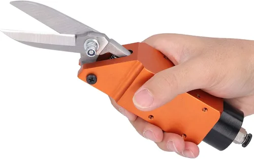 Miniatura 5 de Máquina de corte neumática AM?10?100S del calibrador del esquileo de la hoja de metal de las tijeras de la pinza de aire