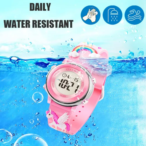 Miniatura 17 de Recordatorio diario de reloj de entrenamiento para ir al baño, resistente al agua, larga duración de la batería, temporizador de entrenamiento