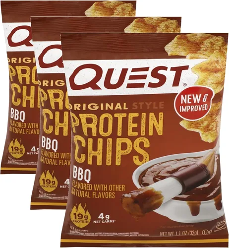 Miniatura 37 de Quest Tortilla Style - Paquete variado de chips de proteína, chile lima, queso nacho, tacos cargados, 12