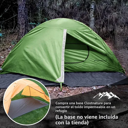 Miniatura 4 de Clostnature Tienda de Campaña Ligera para Mochileros – Tienda de campaña ultraligera para mochileros de 1/2/3/4 personas, tienda de campaña