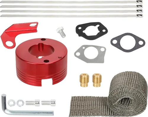 Miniatura 9 de YOXUFA 420cc Ensamblaje de Carburador Etapa 2 para Motor Predator 420 301cc 389cc GX390 GX270 GX240 Mini Bike Go Kart Piezas