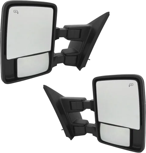 Miniatura 4 de Trail Ridge Juego de espejos de remolque de 2 piezas para el lado del conductor y del pasajero compatible con Ford F-150 FO1320479 FO1321479