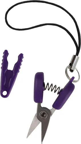 Miniatura 34 de JubileeYarn Itty Bitty Snippy - Tijeras de llavero portátiles compatibles con la TSA, color blanco, 1 par