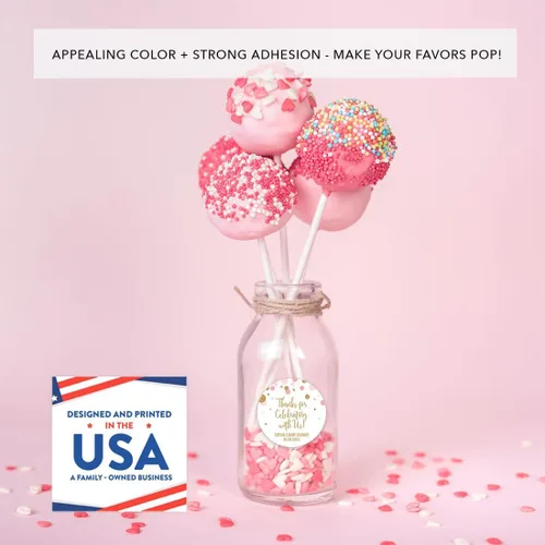 Miniatura 6 de Andaz Press Colección de fiesta de baby shower de niña con purpurina de oro rosa rubor, pancarta colgante con cuerda, Welcome Baby!, 5 pies, 1 juego