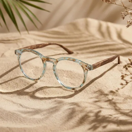 Miniatura 8 de 2SeeLife Gafas de lectura grandes y redondas TR-90 para hombres y mujeres, ajuste mediano, duraderas, bisagras de resorte, lectores de luz azul