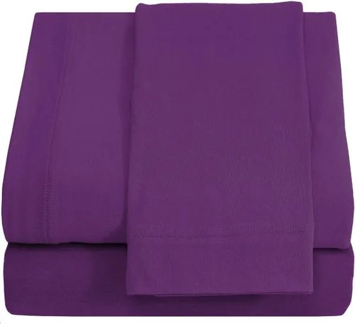 Miniatura 18 de Juego de sábanas Crescent Bedding de 100% algodón, extralargas, suaves y cómodas para cama de dos plazas