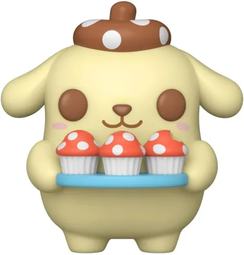 Funko Pop! Sanrio: Hello Kitty and Friends - Pompompurina con bandeja (Exc), figura coleccionable de vinilo - 73607