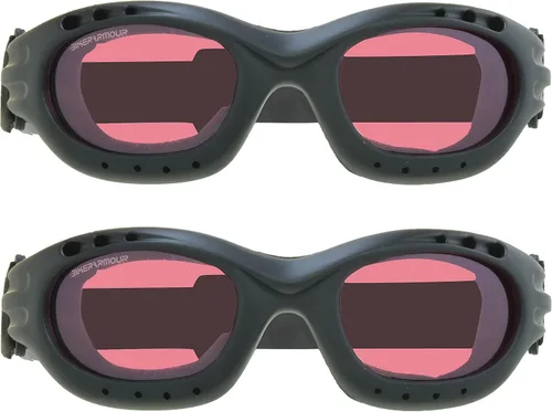 Miniatura 19 de Bikershades Gafas de Seguridad para Motocicleta para Hombre y Mujer. Lentes Polarizadas, Humo, Azul Espejado u Naranja, Lentes Amarillos