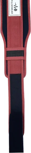 Miniatura 7 de CoreMaxx - Cinturón de levantamiento de pesas de 0.197 in - Cinturón de gimnasio ajustable para hombres y mujeres Soporte de espalda para naranja