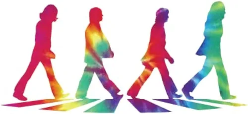 Beatles Abbey Road - Adhesivo para cruces peatonales, mercancía, recuerdos, álbum, icónico, pegatina de vinilo de pimienta, calidad premium, 7