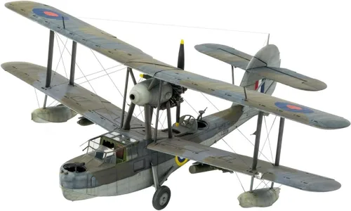 Miniatura 2 de Airfix Kit de avión modelo de regalo - A09183 Supermarine Walrus Mk.I, kits de modelo de avión de plástico para adultos y niños de 14 años, nivel