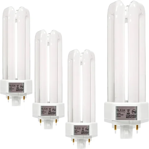 Miniatura 9 de 32 W T4 Tri Tube CFL 4 Pin GX24Q-3 Bombilla Base 4200K 2030lm - Fluorescente Compacto - Luz blanca fría 4