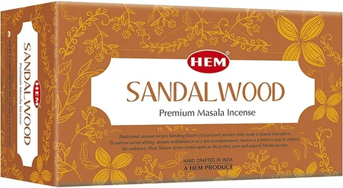 Miniatura 10 de Hem Varas de incienso de olíbano y mirra - 120 unidades Aromaterapia natural que purifica el aire Fragancia calmante y purificadora Perfecto