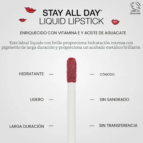 Miniatura 4 de stila Stay All Day Sheer & Shimmer Liquid Lip Pura Shimmer