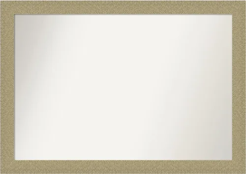 Miniatura 36 de Amanti Art Espejo de pared personalizado no biselado (24.25 x 24.25 pulgadas), marco dorado de mosaico, varios tamaños personalizados, espejo
