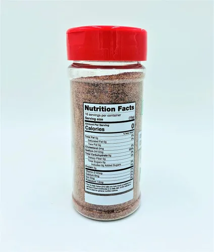 Miniatura 4 de Sal negra (KALA NAMAK) / grano fino/8 onzas (paquete de 2 botellas)