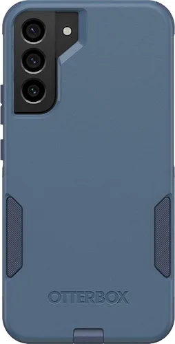 Miniatura 3 de OtterBox Commuter Series - Funda para Samsung Galaxy S22+ (solamente), embalaje no minorista, Rock Skip Way (azul)