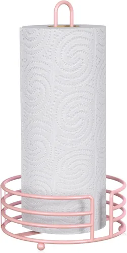 Miniatura 9 de Buruis Soporte de toallas de papel para encimera, dispensador de toallas de papel de metal con asa en forma de U y base estable, dorado