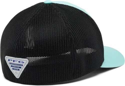 Miniatura 776 de Columbia - Gorra de malla con bandera con árboles unisex para adultos, corona alta