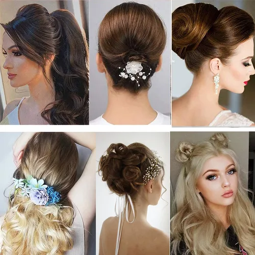 Miniatura 6 de Laicky Bobby Pins, 200 horquillas negras para el cabello con caja para mujeres, damas y niñas, pasador de pelo ondulado invisible, pasador
