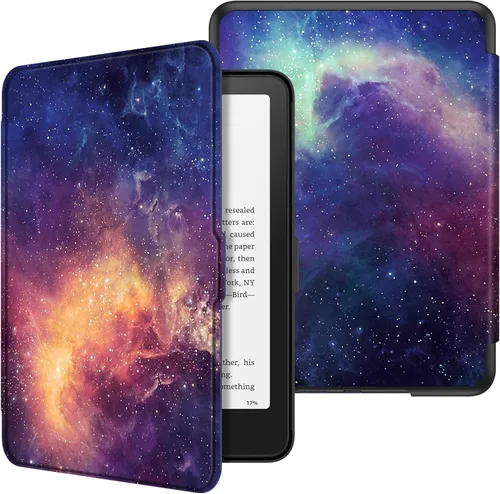 Miniatura 10 de Fintie Funda para Kindle Paperwhite de 7" (12ª generación, 2024) y Kindle Colorsoft - Funda protectora de piel sintética delgada y ligera