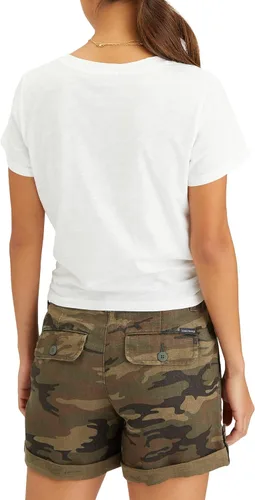 Miniatura 2 de Sanctuary Highstreet Tee para mujer - Mezcla de algodón y rayón - Cuello redondo - Costura vertical