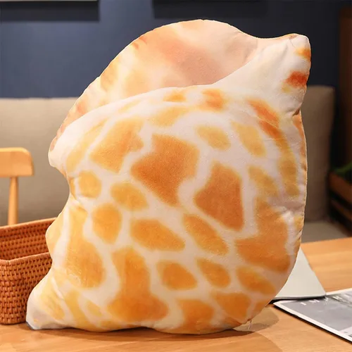 Miniatura 2 de Almohada de felpa costera de playa de simulación de conchas de mar y conchas de mar, cojín de almohada de felpa 3D, almohada decorativa para sofá
