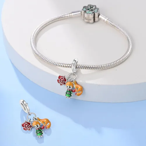 Miniatura 57 de LIGHTDOG Abalorios de plata de ley 925 para pulseras Pandora, collares para mujer, cuentas colgantes, cuentas de joyería, regalos para mujeres