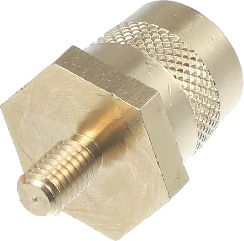 Miniatura 6 de X AUTOHAUX 1 par de conectores de terminales de batería M6, adaptador de poste de tono de latón, tornillos extensores, tuercas
