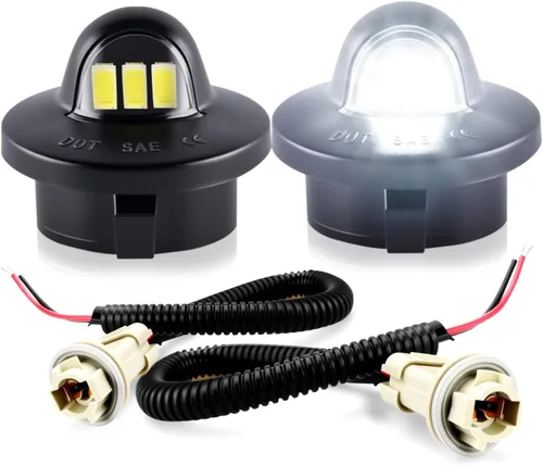 Miniatura 15 de D-Lumina Luces LED para matrícula, montaje de lámpara para Volkswagen VW Golf GTI MK4 MK5 MK6 MK7 CC Rabbit Polo EOS Phaeton Beetle Passat Scirocco