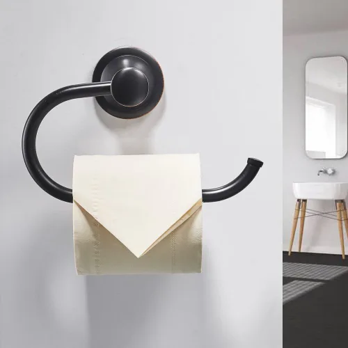 Miniatura 4 de BESy Juego de 4 accesorios de baño de bronce aceitado