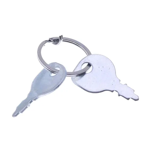 Miniatura 2 de 2 llaves de encendido AM30700 M40718 430 con llavero para John Deere 110 112 120 140 210 212 316 317 318 111 116 Cub Cadet 725-0201 925-0201
