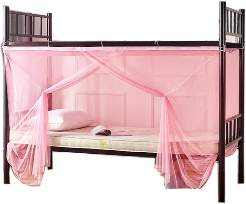 Miniatura 8 de Redes para literas para dormitorio, hogar, cortinas de cama, toldo de cama, cortina opaca para sombreado, transpirable, para hombres y mujeres