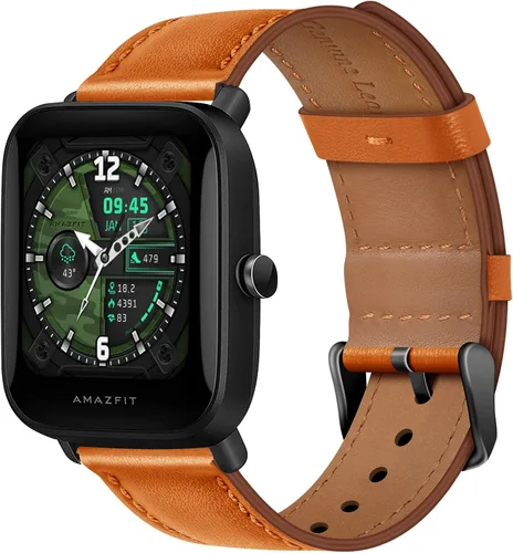 Miniatura 10 de Wanme Bandas para Amazfit GTS 4 / GTS 4 Mini / GTS 3 / GTS / GTS2 / GTS 2e / GTS 2 mini Band mujeres hombres, correa de repuesto de cuero