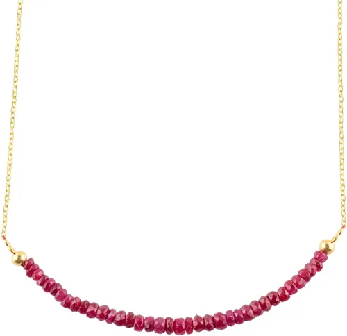 Collar de barra hecho a mano con cuentas naturales para mujer, cristales de piedra natal y piedras curativas, chapado en rodio de plata de ley 925,