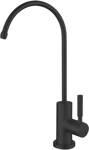 Miniatura 10 de Stylish Grifo de agua potable Cartucho de núcleo de cerámica de acero inoxidable, mango único, arco alto, rotación de 360 grados, grifo de ósmosis